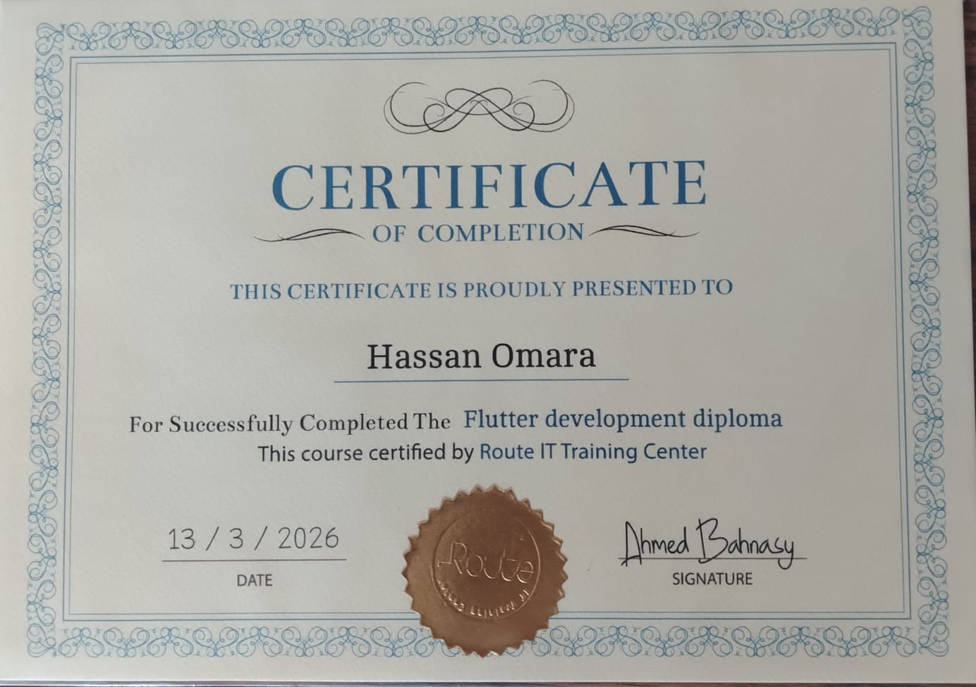 Flutter Development Diploma